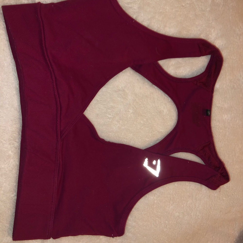 Gymshark X Nikki blackletter sports bra